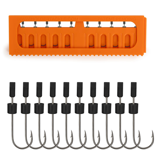 Hook Array - 10 Black Hooks and Handle Unit