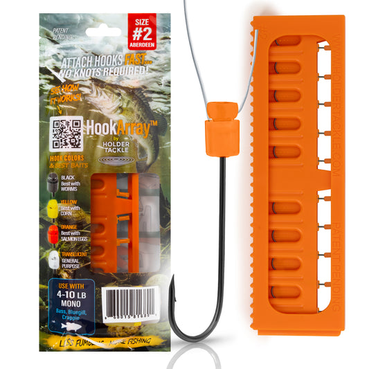 Hook Array - 10 Orange Hooks and Handle Unit
